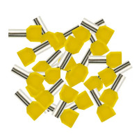 Наконечник-гильза Duwi НШВИ 2 10-14 мм цвет золотой 25 шт.