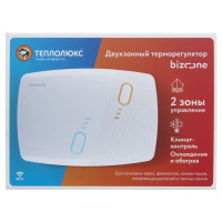 Терморегулятор для теплого пола Теплолюкс электронный программируемый цвет белый