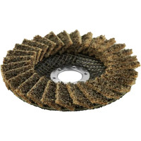 Круг лепестковый войлочный Vertextools 12125-1 125 мм, Coarse