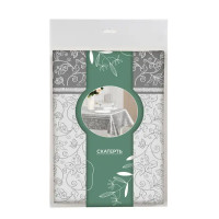 Скатерть Ажур квадратная 140x160 см цвет бежевый