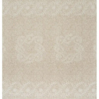 Скатерть Ветка 137x160 см цвет бежевый