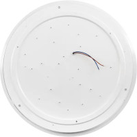 Светильник настенно-потолочный светодиодный Семь огней Райос с пультом управления 28 м² регулируемый белый свет цвет белый