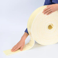 Лента демпферная с юбкой Ecoheat 8 мм 0.1x10 м