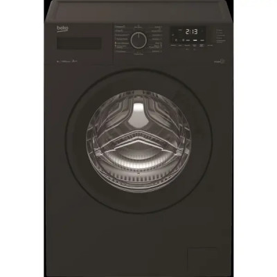 Стиральная машина Beko WSRE6512ZAA, 6 кг цвет черный