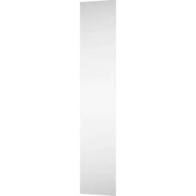 Дверь для шкафа Лион 39.6x225.8x2.3 цвет серый с зеркалом