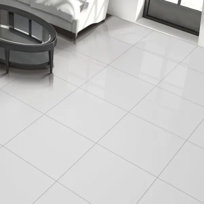 Керамогранит Concor Super White 60x60 см 1.44 м² полированный цвет белый