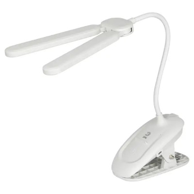 Настольная лампа светодиодная Эра NLED-512-6W-W цвет белый, с регулировкой яркости