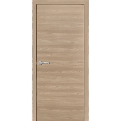 Дверь межкомнатная глухая с замком в комплекте 90x200 см Hardflex цвет коричневый