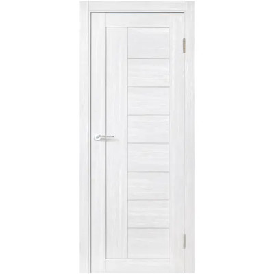 Дверь межкомнатная глухая с замком и петлями в комплекте Легенда-29.1 200x60 см HardFlex цвет светло-серый