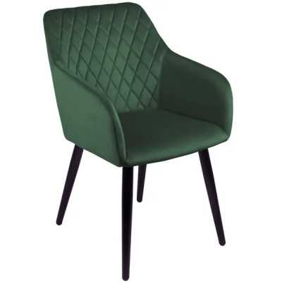 Кресло AV310 59x84x52 см цвет темно-зеленый