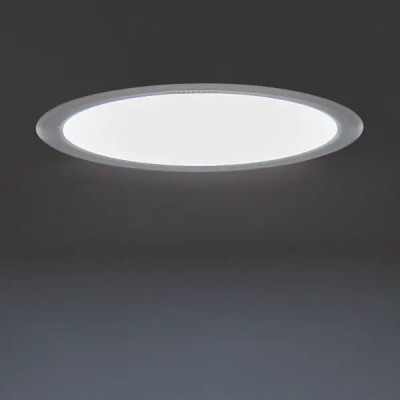 Светильник точечный светодиодный встраиваемый Philips «Meson» под отверстие 125 мм 10 м² холодный белый свет цвет белый