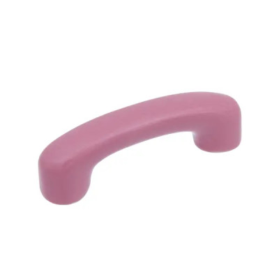 Ручка-скоба Porcellana ЦАМ 64 мм цвет розовый