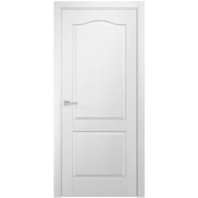 Дверь межкомнатная глухая без замка и петель в комплекте Палитра 200x90 см финиш-бумага цвет белый