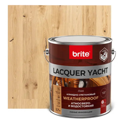 Лак яхтный Lacquer Yacht 2.7 л матовый
