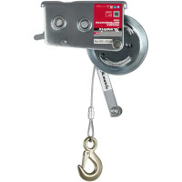 Лебедка шестеренчатая Matrix грузоподъемность до 800 кг