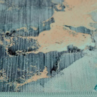 Ковер хлопок Небосвод 60x90 см цвет синий