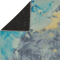 Ковер хлопок Небосвод 60x90 см цвет синий