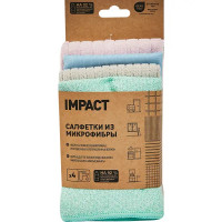 Салфетка Impact микрофибра 30x30 см 4 шт