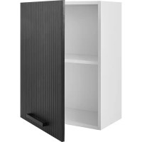 Шкаф навесной Виль 50x67.6x28.6 см МДФ цвет графит