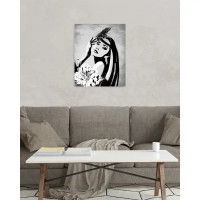 Канвас Девушка Гэтсби 40x50 см
