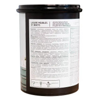 Краска для мебели Maitre Deco Lasure полуглянцевая цвет белый 0.9 л