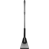 Щетка скребок для автомобиля Saturn h50 см пластик серый