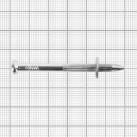 Дюбель-гвоздь потайной для полнотелых материалов 4.5x60 мм 10 шт.