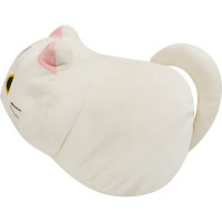 Подушка-антистресс Котик 1 17x30 см цвет белый