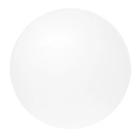 Стол обеденный 80x80 см круг МДФ цвет белый