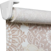 Штора рулонная Legrand Кьяра 70x170 см песочная