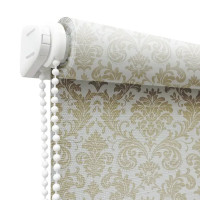 Штора рулонная Legrand Дамаск 60x175 см экрю