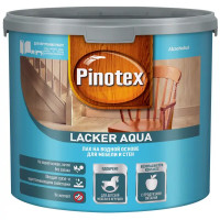 Лак для стен на водной основе Pinotex Lacker Aqua 10 цвет прозрачный матовый 2.7 л