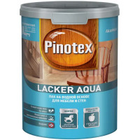 Лак для стен на водной основе Pinotex Lacker Aqua 70 цвет прозрачный глянцевый 1 л