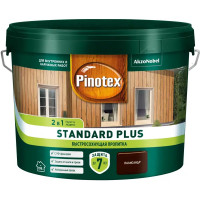 Антисептик Pinotex Standard Plus полуматовый акриловый палисандр 9 л