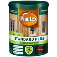 Антисептик Pinotex Standard Plus полуматовый палисандр 0.9 л