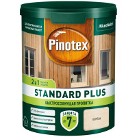 Антисептик Pinotex Standard Plus полуматовый береза 0.9 л