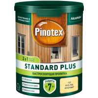 Антисептик Pinotex Standard Plus полуматовый прозрачный 0.9 л