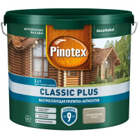 Пропитка Pinotex Classic Plus полуматовая скандинавский серый 2.5 л