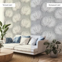 Обои флизелиновые Wall Decor Лола серые 1.06 м 75173-42