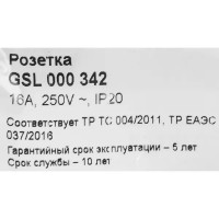 Розетка встраиваемая Schneider Electric Glossa с заземлением в сборе цвет алюминий