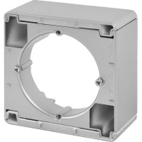 Коробка для наружного монтажа Schneider Electric Glossa 1 пост цвет алюминий