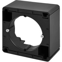 Коробка для наружного монтажа Schneider Electric Glossa 1 пост цвет антрацит