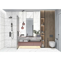 Керамогранит Alma Ceramica Laurent 60x60 см 1.8 м² матовый цвет белый