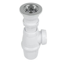 Сифон для мойки Wirquin ø40x80 мм