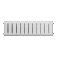 Радиатор секционный Royal Thermo Pianoforte 200/100 12 секций боковое подключение биметалл белый