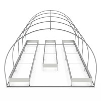 Набор грядок для теплицы оцинкованная 3x6 м