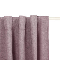 Штора на ленте блэкаут Cashmere 200x300 см цвет розовый