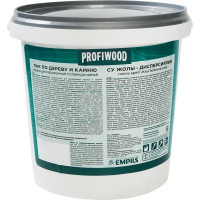 Лак для дерева и камня Profiwood 0.9 кг прозрачный