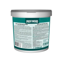 Лак-антисептик для бань и саун водно-дисперсионный Profiwood цвет бесцветный полуглянцевый 0.9 кг