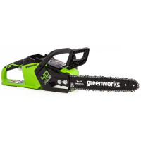 Пила аккумуляторная Greenworks 2005707UA 40 В 35 см АКБ и ЗУ в комплекте